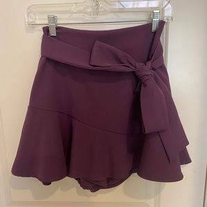 Size medium Zara purple short